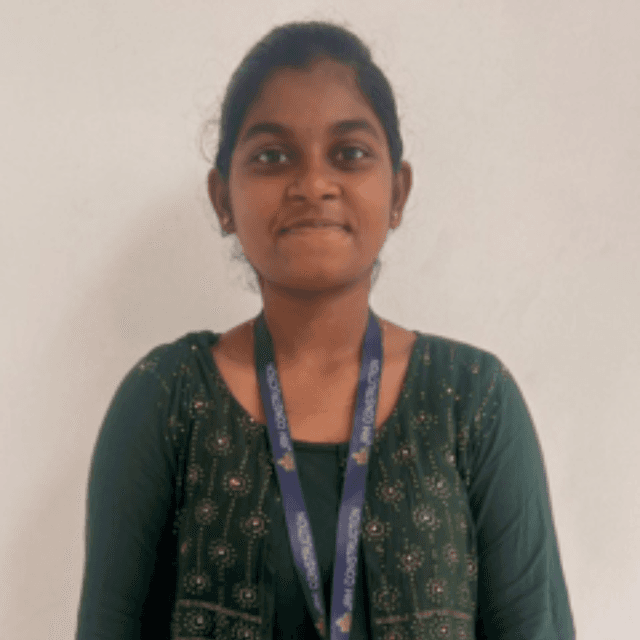 Sivadharshini S - Junior Engineer