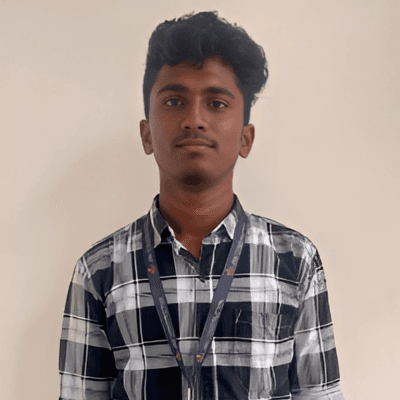 Sreenath V - Junior Engineer