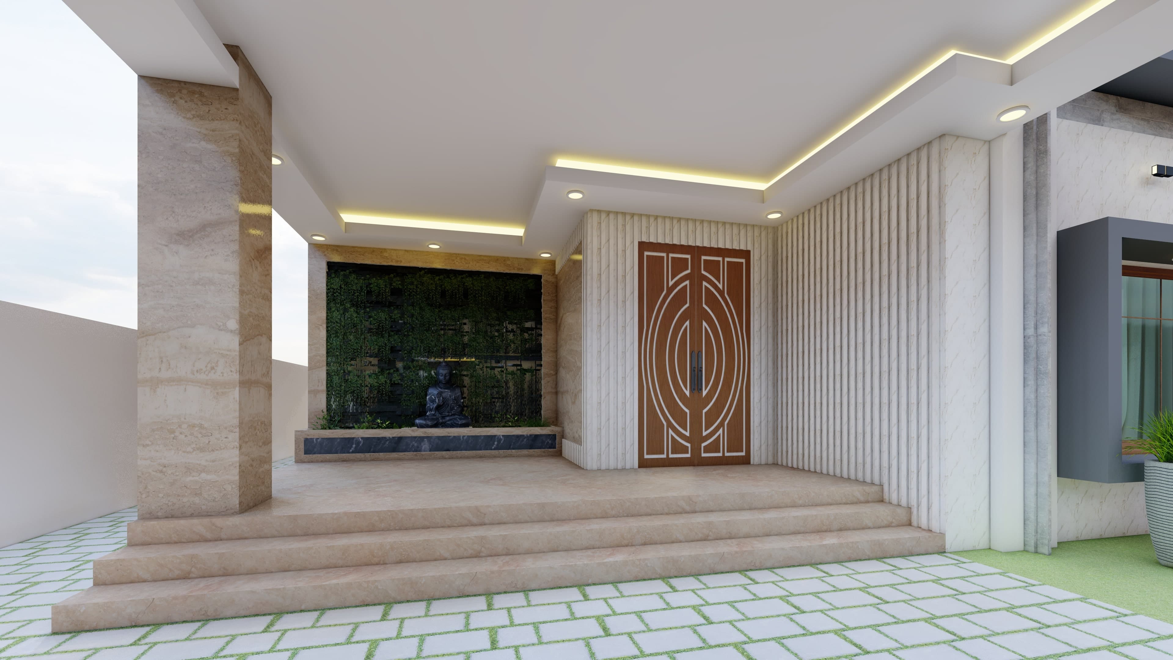 entrance lobby design